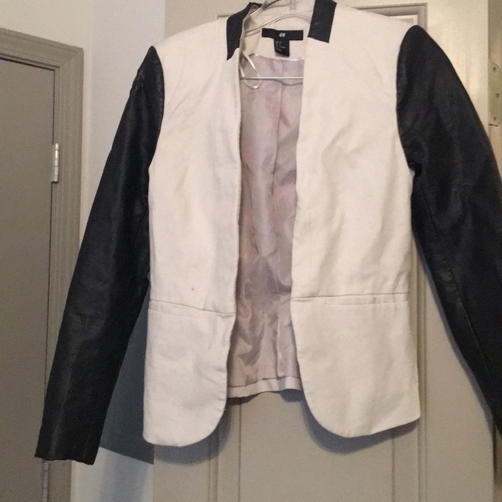 Two tone blazer